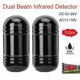 thumbnail image 4 of Detector infrarrojo de doble haz Abt-100l de 100 m, resistente al agua, alarma de seguridad IR antirrobo., 4 of 5