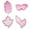 Pink, variant on Cake Mould,Cute Fuuny Cake Pastry/Cookie/Fondant Stamper Leaves Cookie Plunger Cutters