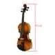 thumbnail image 2 of Violín 4/4 EQ acústico de tamaño completo Violín eléctrico Kit de violín Tablero de madera maciza de pícea con arco Estuche rígido Reposabrazos Cable de audio Cuerdas adicionales Paño limpio Retro Sun Tomshoo Violín, 2 of 6