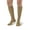 Khaki, variant on Ames Walker AW Style 185 E-Z Walker Sport 8-15 mmHg Mild Compression Knee High Socks Black Medium