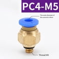 thumbnail image 3 of Bgsha 10pcs PC Air Pipe Connector High Temperature and Pressure Corrosion Resistant, 3 of 7