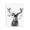Disco Deer Antler, variant on Stupell Industries Art Deco Disco Balls & Fawn Black Floating Frame Canvas Art, 17 x 21, by Victoria Barnes