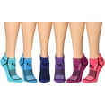 thumbnail image 5 of Ronnox Women's 12-Pairs Low Cut Running & Athletic Performance Tab Socks WRLT16-AB-ML, 5 of 8