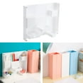 thumbnail image 4 of Cute Foldable Pencil Organizer Desktop Storage Box Stationery Container Pencil White, 4 of 8