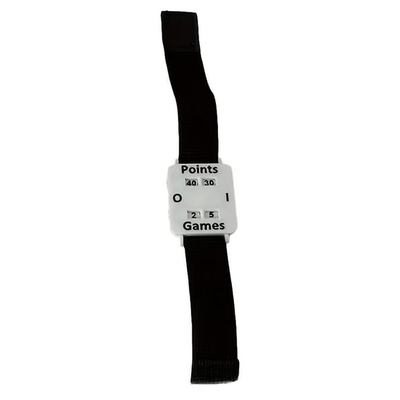 Handheld Tennis Score Counter Wristband Manual Clicker Tally Device For Sports Games And Tracking