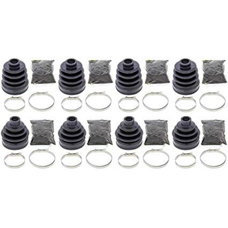 Complete Front & Rear Inner & Outer CV Boot Repair Kit for Arctic Cat 350 Utility 4x4 2011 All (Best Hdd Repair Utility)