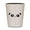 White/Black, variant on CafePress - Peekaboo Panda - White Shot Glass, Unique and Funny Shot Glass