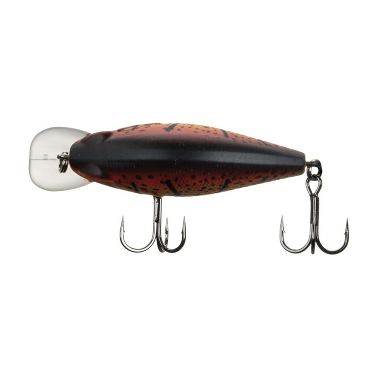 2 pack) Ozark Trail Freshwater Crankbait Fishing Lure, Brown Craw