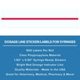 thumbnail image 4 of Dosage Labels - Dosage Line Sticker For Syringes, 4 of 4