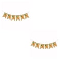 thumbnail image 1 of Inteprter Decoraciones Banner Happy Easter Party Supplies Serpentinas Swallowtail Cute Hanging Ornament Gifts Photo Props Arpillera Walls Home DFF03 zanahorias rojas 2piezas, 1 of 6