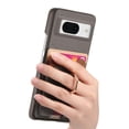 thumbnail image 4 of Case for FOXDOCK Google Pixel 8 , Leather, Bear Ring, Card Holder, 4 of 4