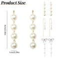 thumbnail image 3 of YYKihy Indulge In The Of Our Trendy And Versatile Small Pearl Stud Earrings With Silver Needles An Must Have Jewelry Piece. These Earrings Blend Contemporary Fashion With Timeless Eleganc, 3 of 9