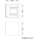 thumbnail image 4 of Apliques para exterior, blanco, IP65, Up & Downlight + Lámpara LED 501lm, blanco cálido, 4 of 4