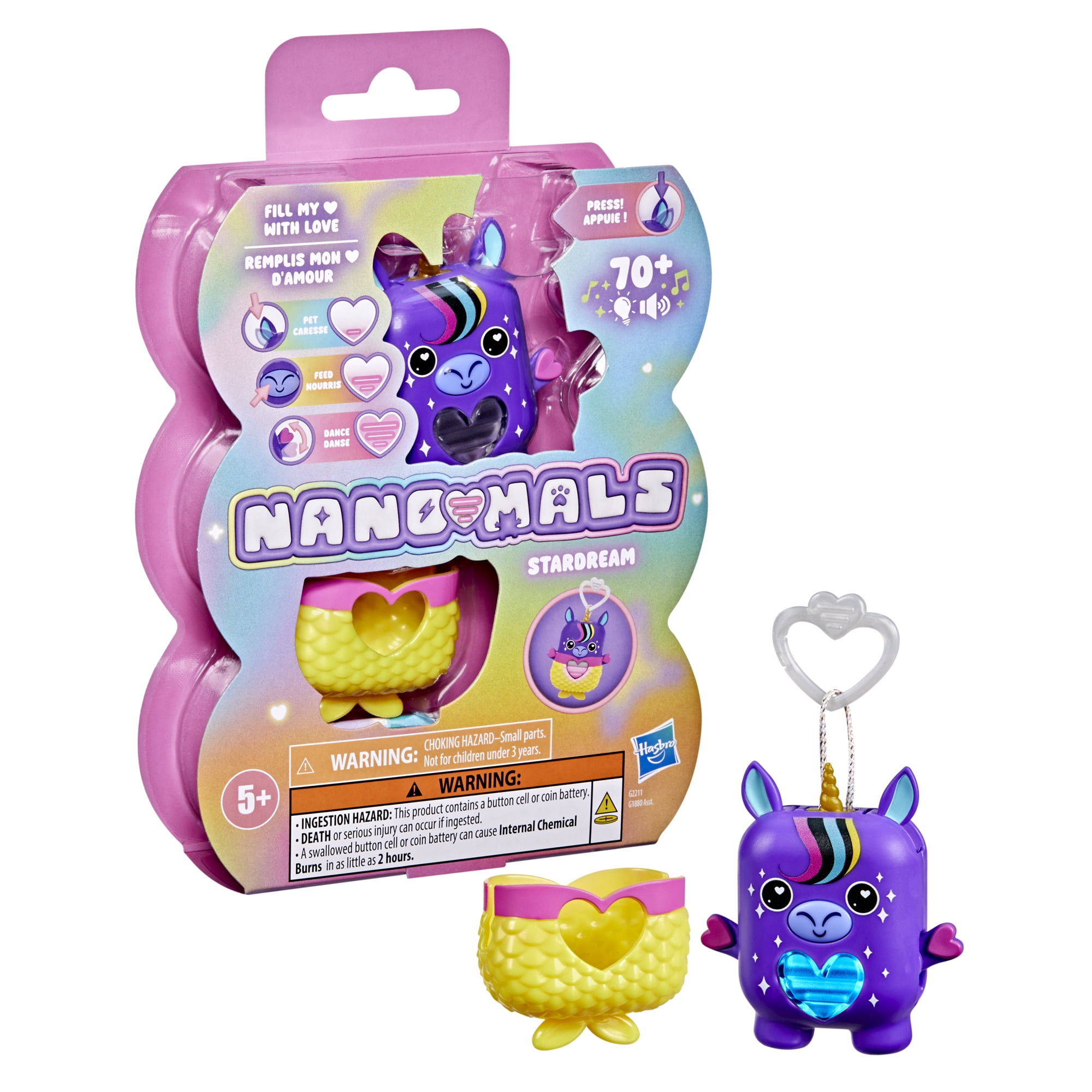 NANO-MALS Stardream the Unicorn Electronic Fidget Pet