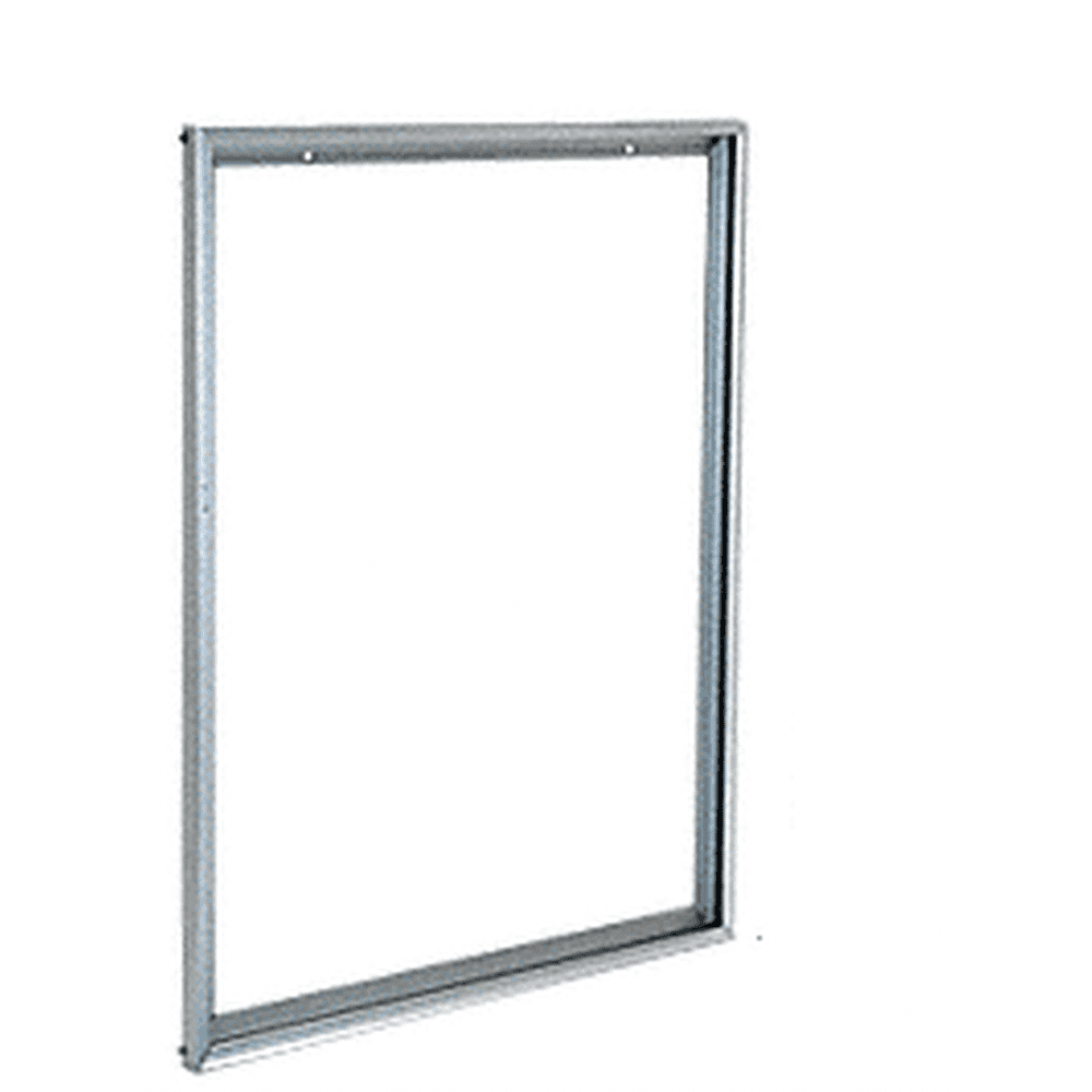 CRL D1950A18X36 Satin Anodized 18" x 36" Aluminum Mirror Frame