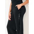 thumbnail image 2 of Catherines Women's Plus Size Sequin Stripe Pant, 2 of 6
