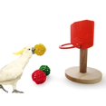 thumbnail image 5 of Juego de Juguetes para Aves YONGSHENG 4 Piezas Madera Plástico, 5 of 5