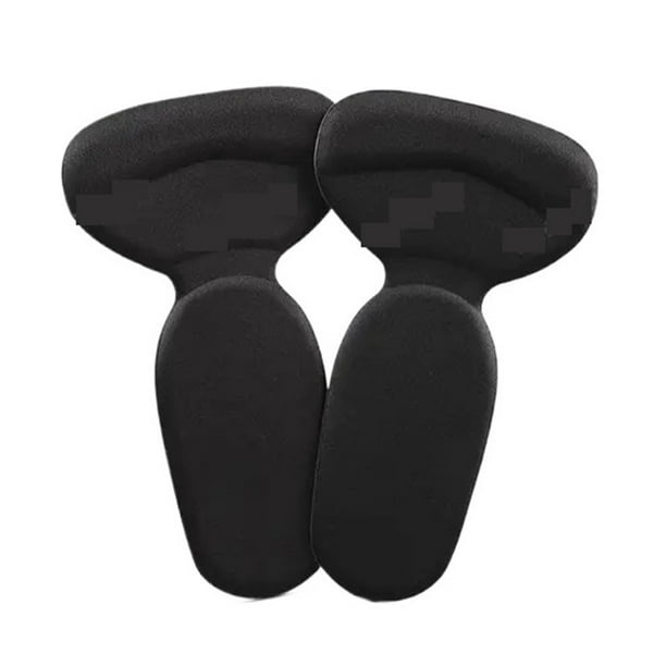 Ajustador de talón duradero - Estabilizador anticaída y plantilla cómoda - Cambia instantáneamente el tamaño del zapato a media talla - 2 pares - Elegante adaptador de tamaño de zapato para tacones