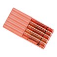 thumbnail image 2 of Set de 5 brillos de labios para mujer, set de regalo, lápiz labial líquido resistente al agua, tinte labial naranja, 2 of 9