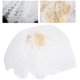 thumbnail image 4 of Wavy Wigs Long Curly Wig Women Long Curly Wig Women Curly Wig Women Wig Curly WigPelucas onduladas, previene eficazmente la deformación Peluca de fiesta de cosplay Pelo sintético de LHCER No, 4 of 5