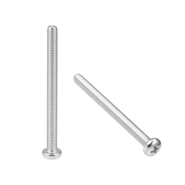 Unique Bargains M5 x 60mm Vis de Machine Phillips Croix Tête de Poêle Vis Boulons 25 Pcs
