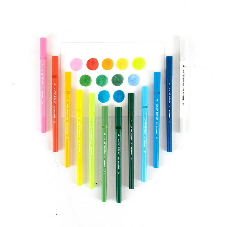 Art 101 Artist Supplies: Colored Dual Tip Drawing Set, Alcohol