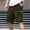 c01Green, variant on Men's Casual Breathable Sports Shorts for Summer Beach, Casual Cargo Shorts with Multiple Pockets and Drawstring Waist Yellow XS