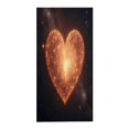 thumbnail image 2 of Vibrant Heart Pattern Beach Towel - Soft Absorbent Bath & Pool Towel for Women - Perfect for Travel & Swimming, 2 of 6