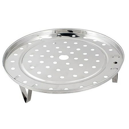 

TOPOINT Round Stainless Steel Steamer Rack Diameter Steaming Rack Stand Canner Canning Racks Stock Pot Steaming Tray Pressure Cooker Cooking Toast Bread Salad Baking