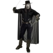 Adult V for Vendetta Guy Fawkes Costume Standard Large 42