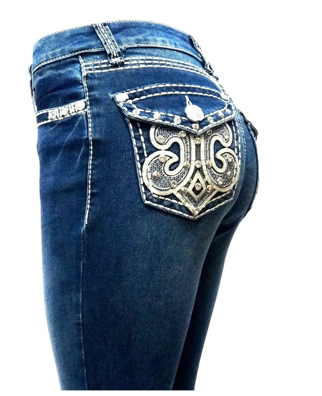 【Yoyocha25 】STUDS DETAIL DENIM PANTS Yoyocha25 】STUDS DETAIL DENIM PANTS 13225f9c-d8bc-4ff7-8433-