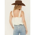 thumbnail image 4 of Free People Women's Because Of You Tank Top Ivory Medium  US, 4 of 4
