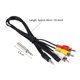 thumbnail image 5 of Cable AV, Para 2 Modelo B+ Plug And Play Nuevo, 90 Cm De Longitud, Conector De 3.5 Mm Incluido, Admite Salidas De Audio Y Video, Fuerte Durabilidad, Práctica, Fácil De Usar, 5 of 7