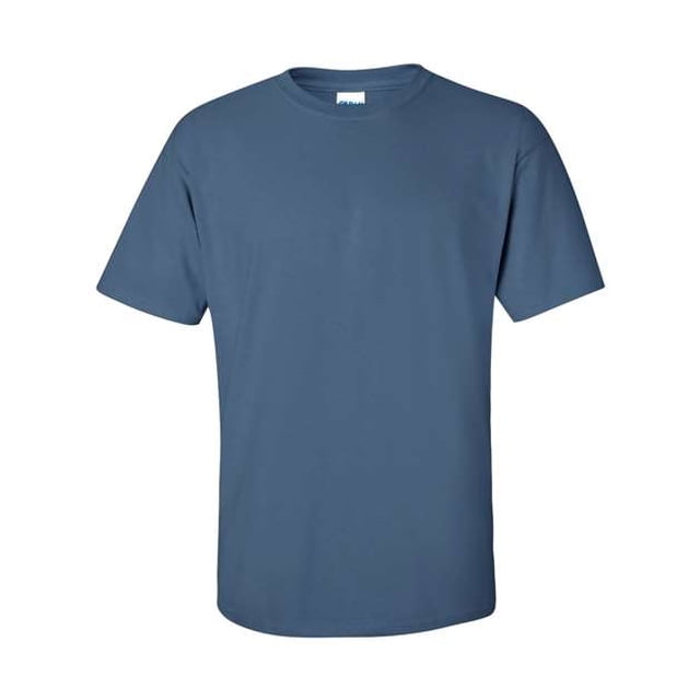 Camiseta Gildan Ultra Cotton 100% algodón azul índigo pequeña 2000