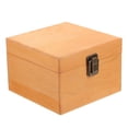 thumbnail image 1 of 1Pc Wooden Storage Case Gift Box Creative Packaging Box Vintage Container, 1 of 2
