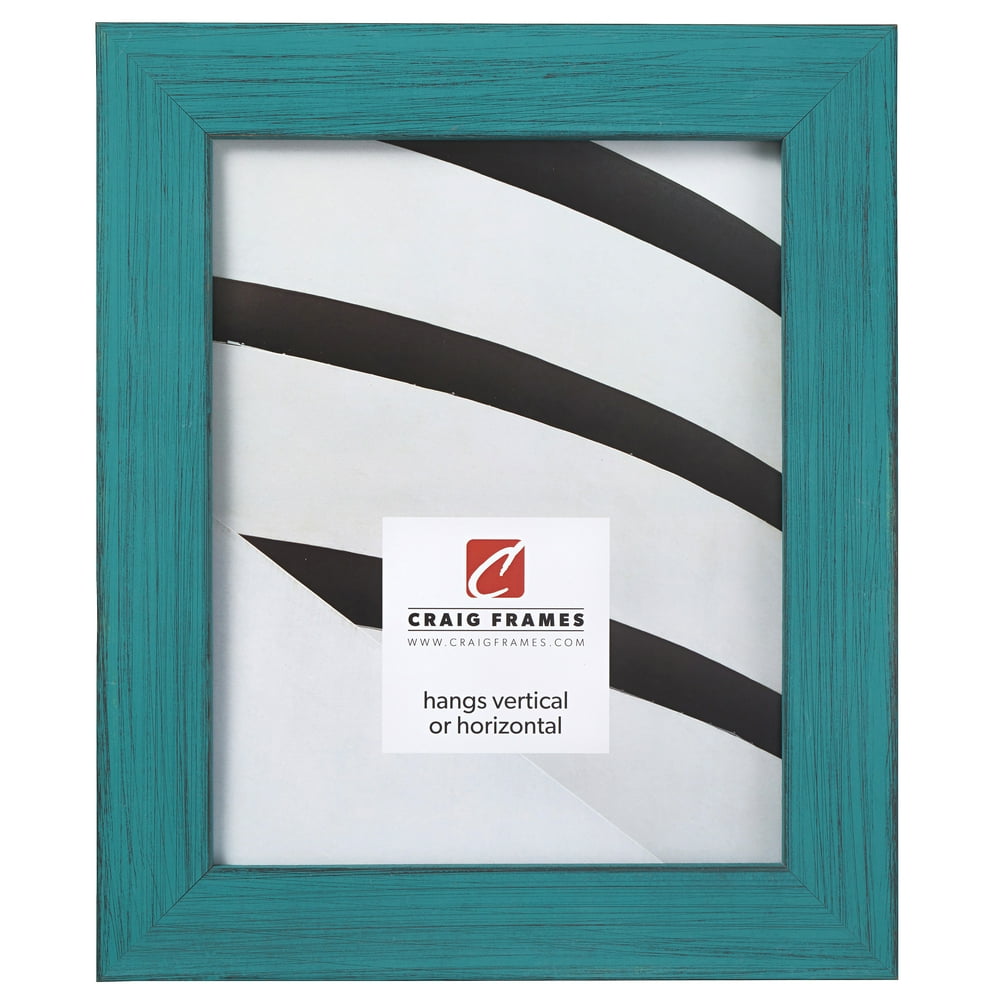 Craig Frames Jasper, Country French Teal Picture Frame, 16 x 24 Inch