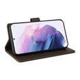 thumbnail image 4 of Dteck Case for Samsung Galaxy S22 Plus,Magnetic Leather Card Pocket Wallet Case Shockproof Rubber Kickstand Cover for Galaxy S22+ 5G,Brown, 4 of 5