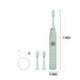 thumbnail image 3 of 50% off Electric Toothbrush Electric Toothbrush With 3 Brush Heads With Toothbrush Box 5 Cleaning Modes Smart 20-speed Timer Electric Toothbrush IPX7 -New, 3 of 7