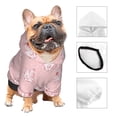 thumbnail image 3 of KLL Pig Polka Dot for Basic Dog Hoodie - Pet Hoodie Sweater with Leash Hole - Cute Dog Sweatshirt - Pet Clothes Hooded Sweatshirt for Dog & Cat -X-Small, 3 of 8