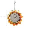 thumbnail image 3 of Greeniant Alimentador de animales salvajes para exterior, alimentación de girasoles, jardín, granja, árbol, colgante de pared, Metal, reutilizable, Suministros de alimentación y agua para mascotas Greeniant PT004249-01, 3 of 6