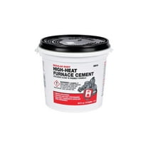Hercules Furnace/Stove Cement,High Temp.,1/2 gal. 35515