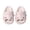 Pink, variant on Kids Shark Slide Sandals Soft Non- Shoes Color:Pink,Size:3.5-4 Years