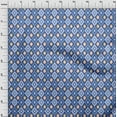 thumbnail image 4 of oneOone Cotton Poplin Twill Medium Blue Fabric Check Sewing Fabric By The Yard Printed Diy Clothing Sewing Supplies 56 Inch Wide, 4 of 5