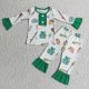 thumbnail image 1 of Venta al por mayor de ropa de dormir para niños pequeños de Navidad de Papá Noel, conjunto de manga larga para niños, pantalones de puntos azules, traje para chico, pijamas infantiles, 1 of 2