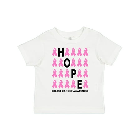 

Inktastic Hope- Breast Cancer Awareness Gift Toddler Boy or Toddler Girl T-Shirt