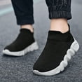 thumbnail image 4 of Godom Boys Shoes Slip On Sneakers Kid Lightweight Breathable Walking Shoes Running Shoe, 4 of 6