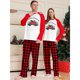 thumbnail image 2 of Conjuntos de pijamas navideños a juego para toda la familia 2024, estampado de rayas verdes, ropa de dormir para adultos, papá, madre e hija, ropa para bebés y niñas, 2 of 5