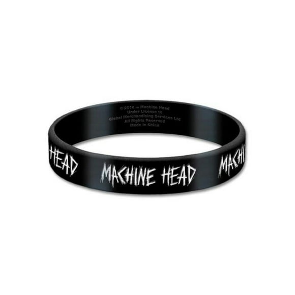 Machine Head Logo Silicone Wristband
