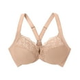 thumbnail image 4 of Glamorise Front-Closure T-Back WonderWire Underwire Bra 1246 (Women's & Women's Plus), 4 of 9
