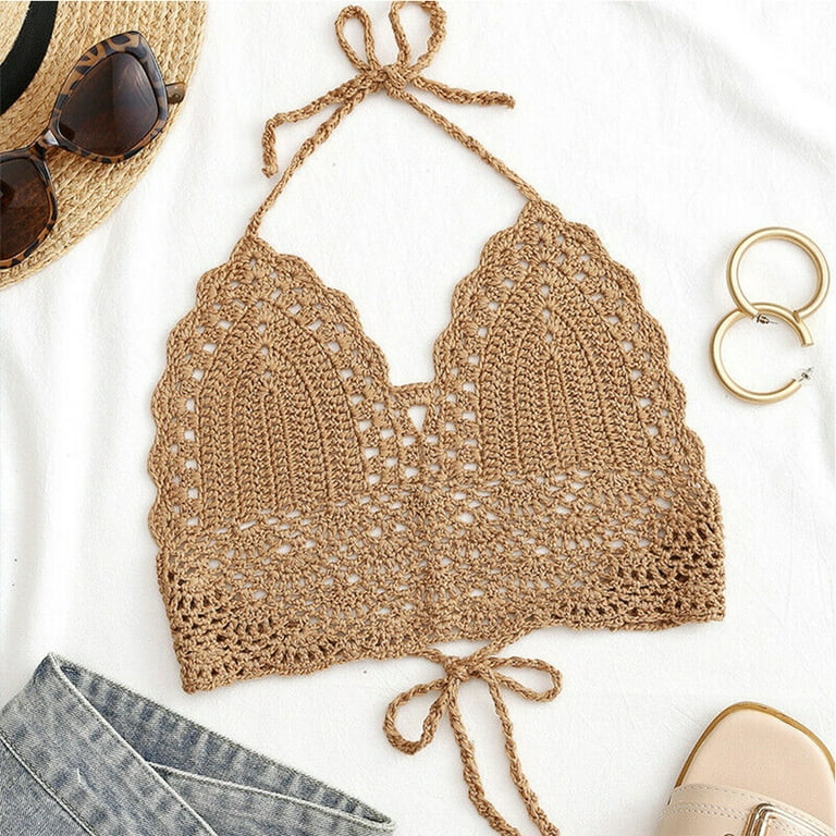 【BIKIBIKI】My Girl Knit Bikini STTOAY Summer Sexy Cami Women Girl Backless Crochet Knitting